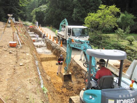 市山地区工事用道路工事(静岡県伊豆市)