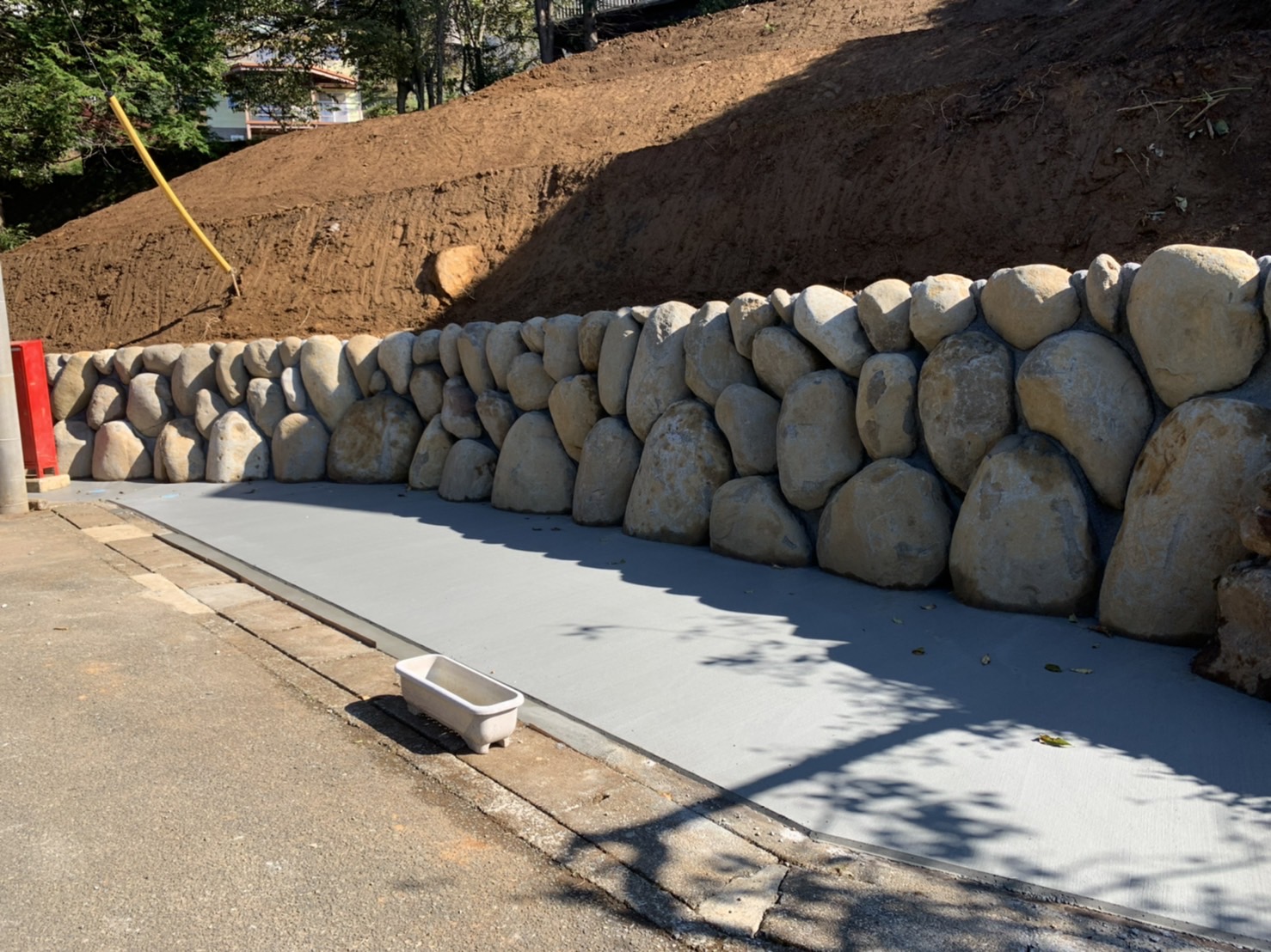 N様邸　巨石積み工事（静岡県田方郡函南町）