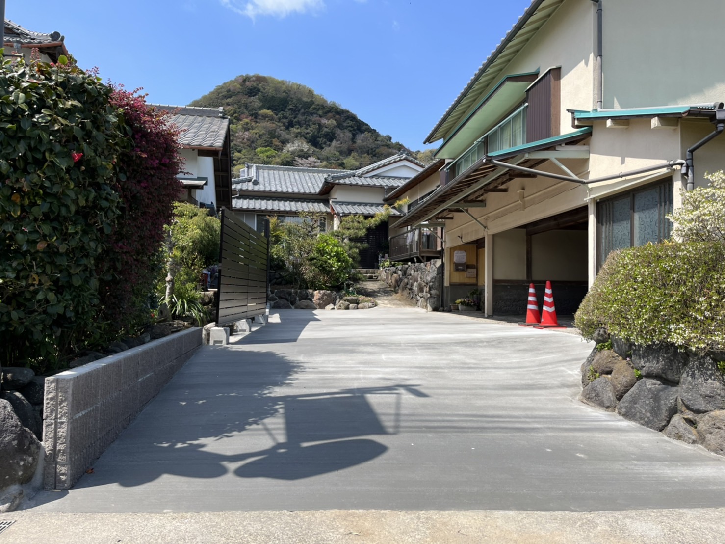 S様邸　駐車場工事（静岡県伊豆市）