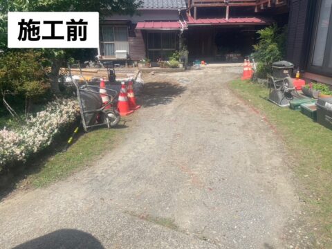 F様邸　外構工事(静岡県伊豆市)