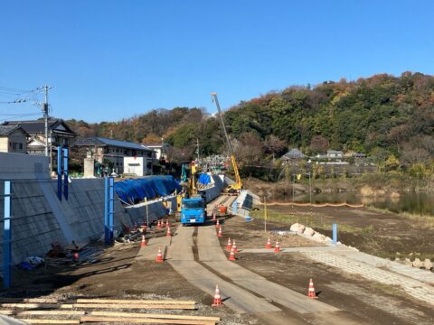 狩野川徳倉地区護岸工事⛑️
